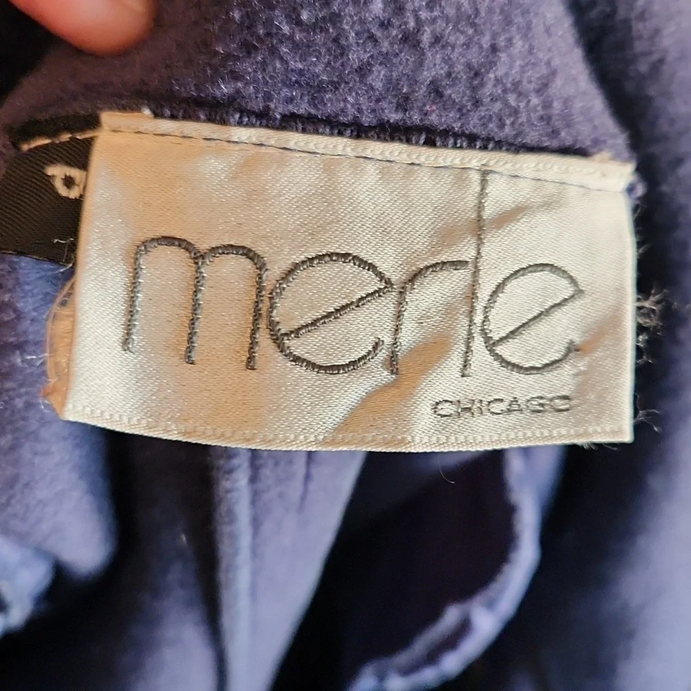 Merle Chicago vintage wool coat - Picture 7 of 9